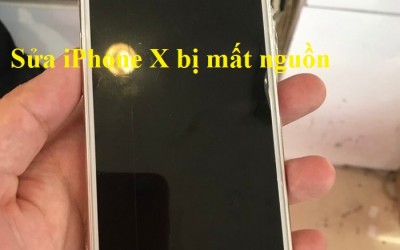 Sửa iPhone X bị mất nguồn