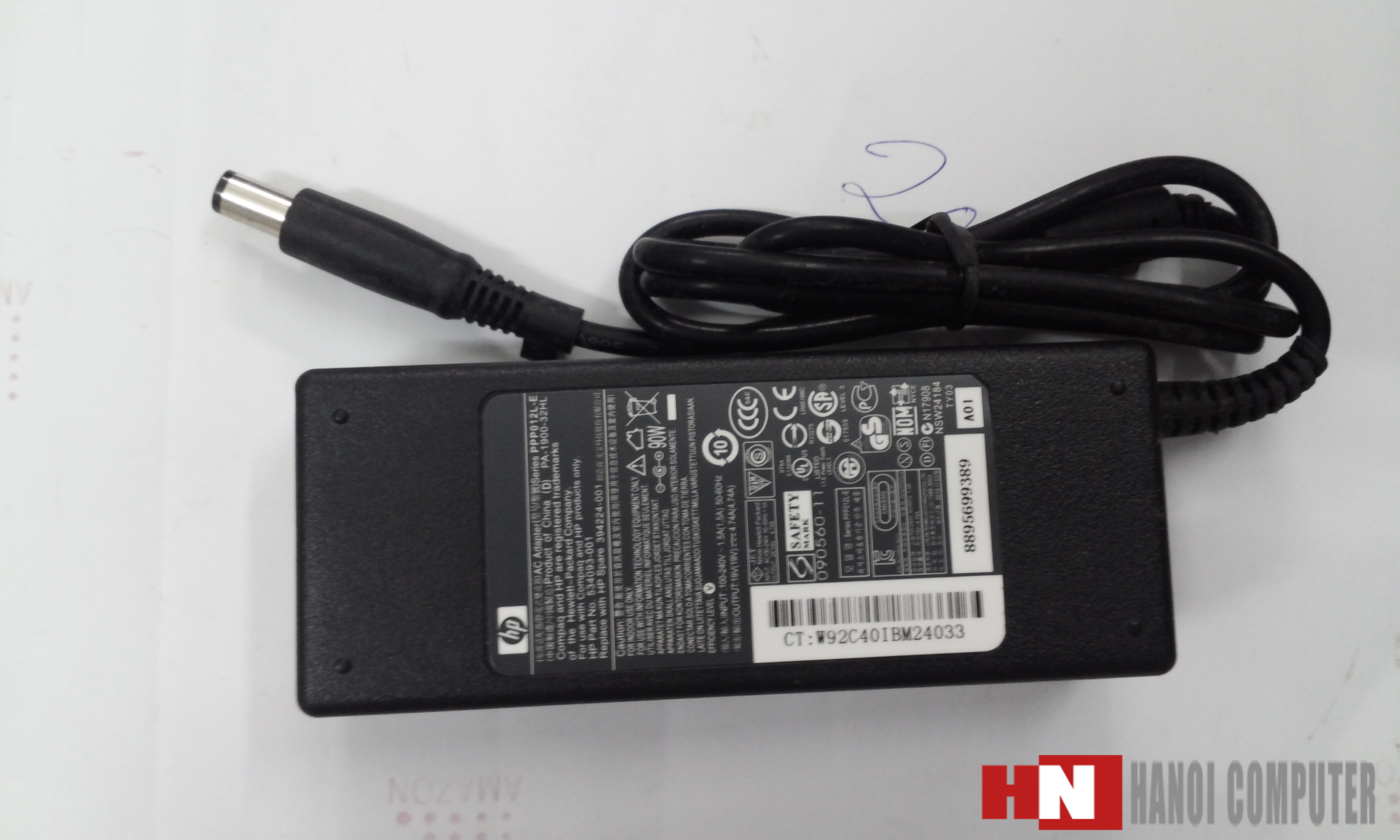 Adapter Hp 18.5V – 3.5A (đầu kim)