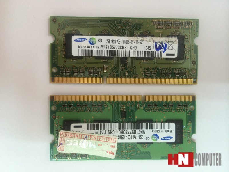 Ram laptop cũ 1GB-DDR3-Bus 1066 Ram laptop cũ 1GB-DDR3-Bus 1066