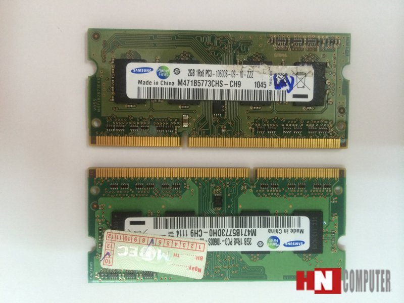 Ram laptop cũ 2GB-DDR3-Bus 1333