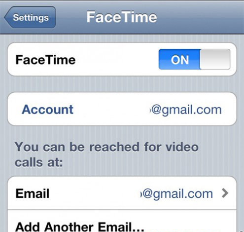 nhận biết và khắc phục lỗi facetime của iphone - ipad