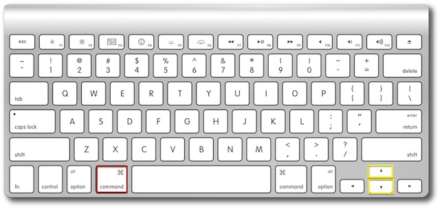 Phím Tắt Cơ Bản Bạn Cần Biết Để Làm Chủ Hệ Điều Hành MacOs 11 di chuyển nhanh khi lên xuống trang web