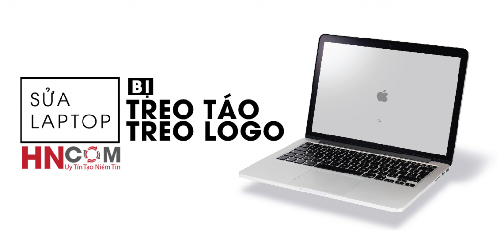 macbook bị treo logo