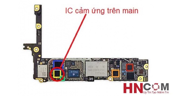 Thay IC Cảm Ứng trên Main iPhone 5/5S/5C