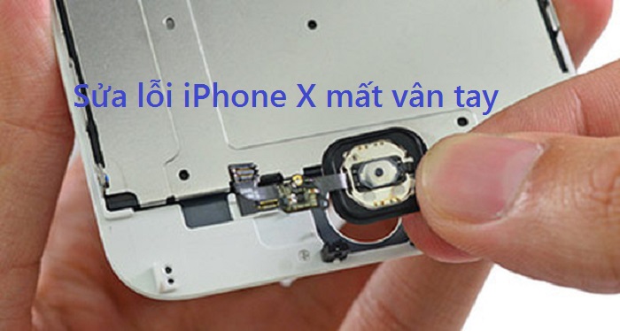 Sửa lỗi iPhone X mất vân tay