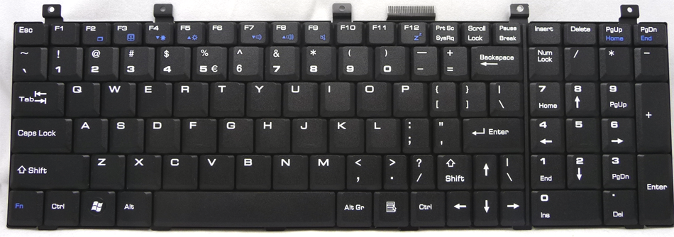 Bàn phím MSI CR400 EX460 ULV723 U200 X400 V103522AK1UI